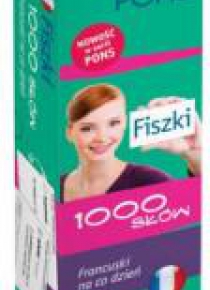 Fiszki 1000 słów Francuski na co dzień PONS