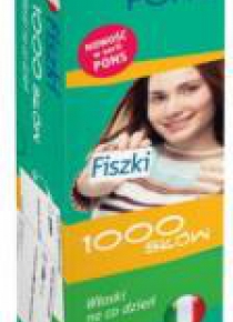 Fiszki 1000 słów Włoski na co dzień PONS