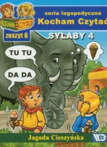 Kocham czytać zeszyt 6. Sylaby 4