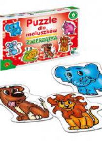 Puzzle dla maluszków - zwierzątka ALEX