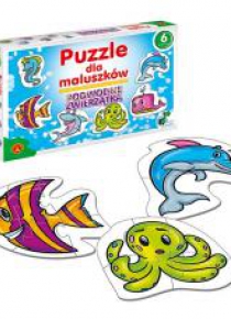 Puzzle dla maluszków - podwodne zwierzęta  ALEX