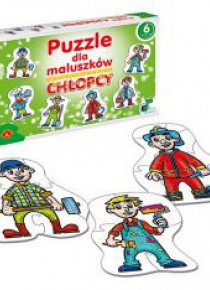 Puzzle dla maluszków - chłopcy ALEX