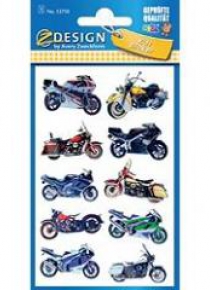 Naklejki folia 3D - motocykle