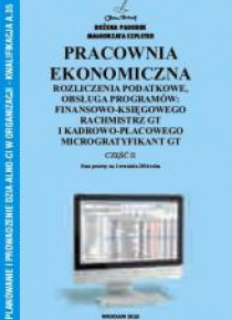 Pracownia Ekonomiczna cz.II Rozliczenia podatkowe