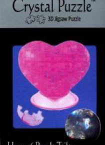 Crystal puzzle Serce