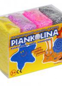 Piankolina 4 kostki żółty