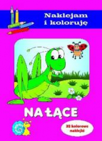 Naklejam i koloruję - Na łące