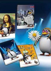 Zeszyt A5/16K kratka Penguin (20szt)