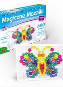 Magiczne mozaiki - Kreatywność i edukacja 600 ALEX