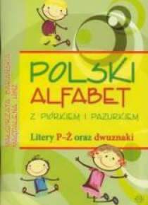 Polski alfabet z piórkiem i pazurkiem Litery P-Ż