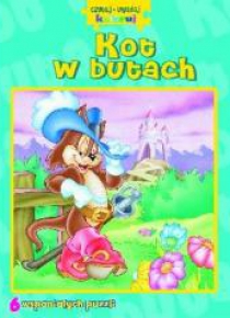 Czytaj, układaj, koloruj - Kot w butach