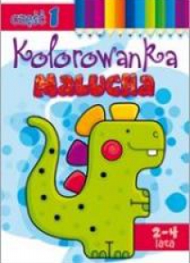 Kolorowanka malucha część 1 LITERKA