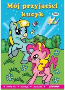 Malowanka z naklejkami - Mój przyjaciel kucyk