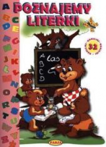 Poznajemy literki - 32 naklejki Pasja