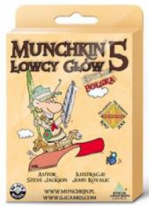Munchkin 5 Łowcy Głów BLACK MONK