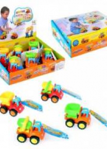 Auto budowlane plastikowe 9cm