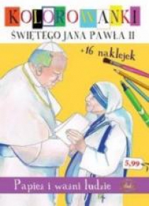 Kolorowanki Św.Jana Pawła II Papież i ważni ludzie