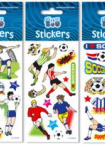 Naklejki Sticker BOO silver piłkarze