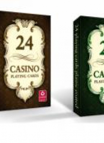 CASINO - karty do gry 24 karty Cartamundi