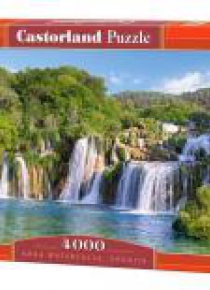 Puzzle 4000 Wodospady Krka - Chorwacja CASTOR