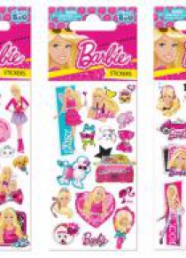 Naklejki Sticker BOO silver Barbie