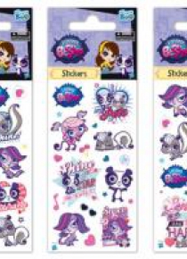 Naklejki Sticker BOO silver Littlest Pet Shop