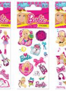 Naklejki Sticker BOO laser Barbie mix