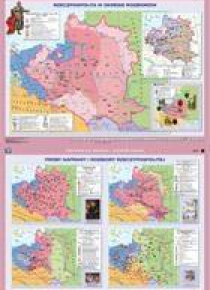 Mapa - Historia. Rzeczpospolita w okresie...