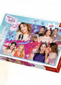 Puzzle 100 Zakręcony świat Violetty TREFL