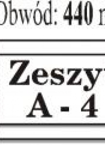 Okładka zeszytowa A4 (50szt) IKS