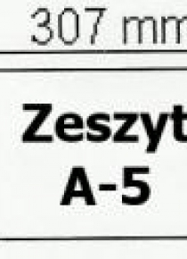 Okładka na zeszyt A5 (50szt) NARNIA