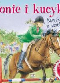 Książeczka z szablonami - konie i kucyki