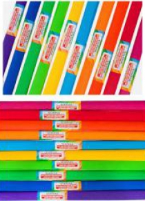 Bibuła marszczona mix spectrum (10szt)