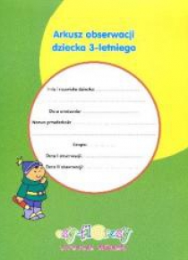 Arkusz obserwacji dziecka 3-letniego