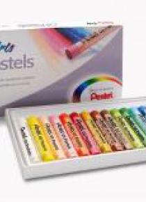 Kredki Pastele 16 kolorów PENTEL