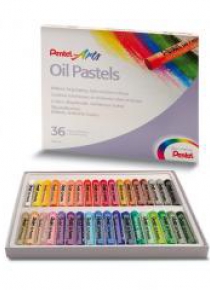 Kredki Pastele 36 kolorów PENTEL