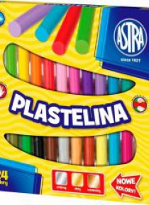 Plastelina 24 kolory ASTRA