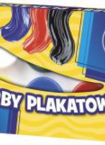 Farby plakatowe 6 kolorów 10ml ASTRA
