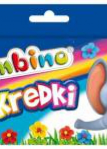 Kredki świecowe 24 kolory BAMBINO