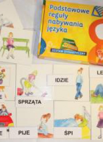 Zestaw dydaktyczny. Czasowniki liczba pojedyncza