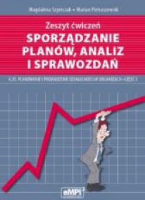 Sporządzanie planów, analiz i sprawozdań-ćwiczenia