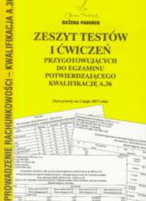 Zeszyt testów i ćwiczeń. KW A.36 w.2017 PADUREK