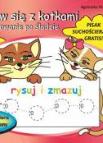 Baw się z kotkami. Rysowanie po śladzie