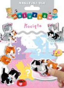 Naklejki dla maluchów. Kocięta (koperta)