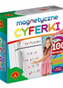 Magnetyczne cyferki na lodówkę ALEX