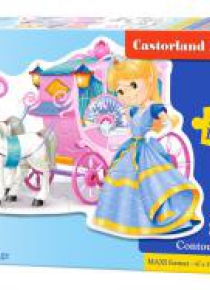 Puzzle 12 maxi - Princess Carriage CASTOR