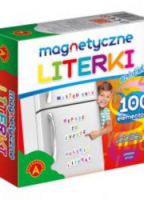 Magnetyczne literki na lodówkę ALEX
