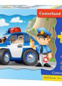 Puzzle 20 maxi - Police Patrol CASTOR