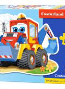Puzzle 12 maxi - Wesoła Koparka CASTOR