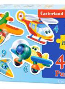 Puzzle x 4 Kontur - Funnu planes CASTOR